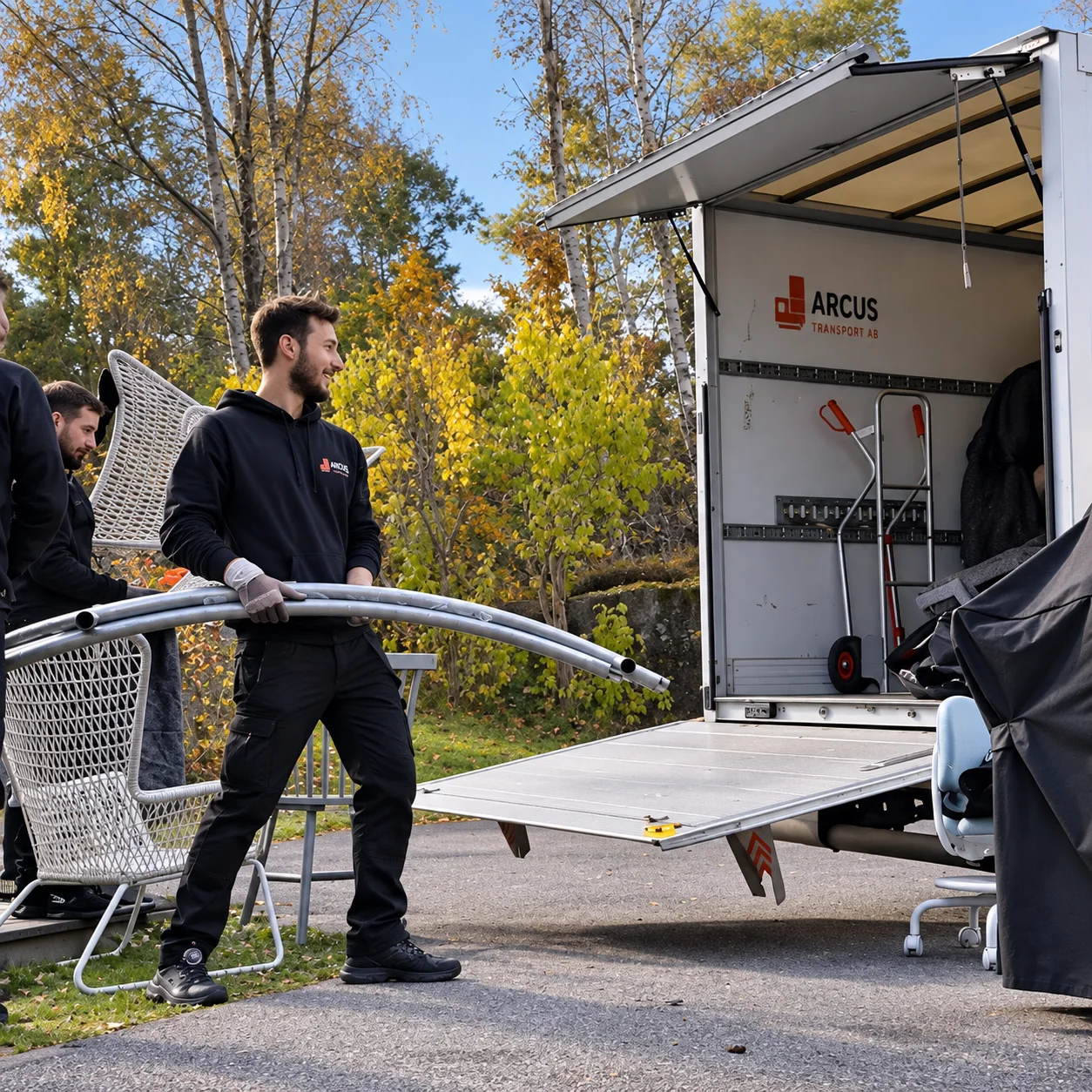 Arcus Transport & Flytt hjälper kunder med flytt i Borås