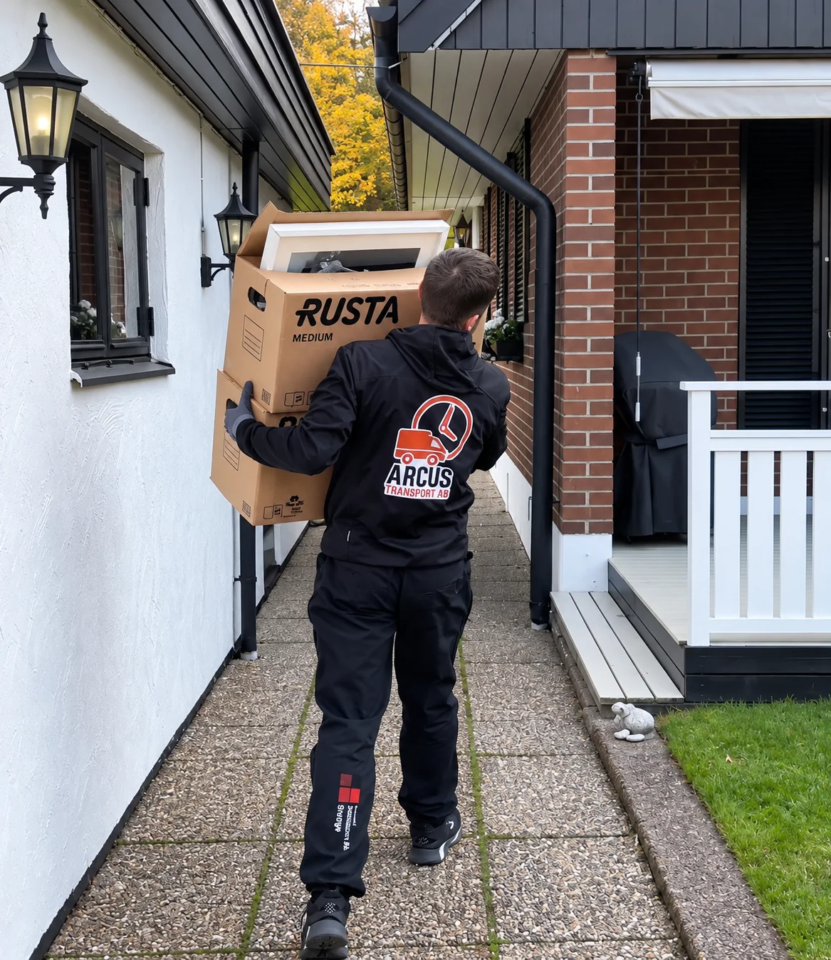 Arcus Transport & Flytt hjälper kunder med flytt i Kungälv